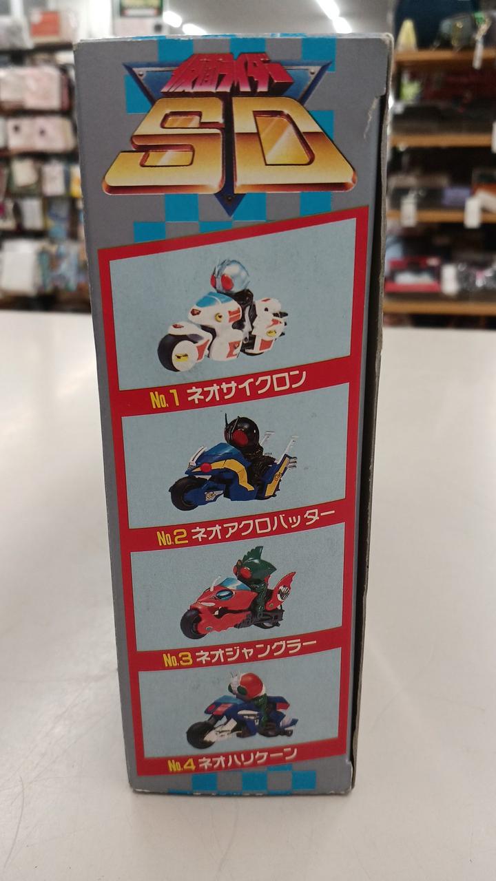 【バンダイ 】爆輪駆動‼︎仮面ライダーSD 仮面ライダー5種:1992年/日本製 バンダイ 】爆輪駆動‼︎仮面ライダーSD 仮面ライダー5種:1992年