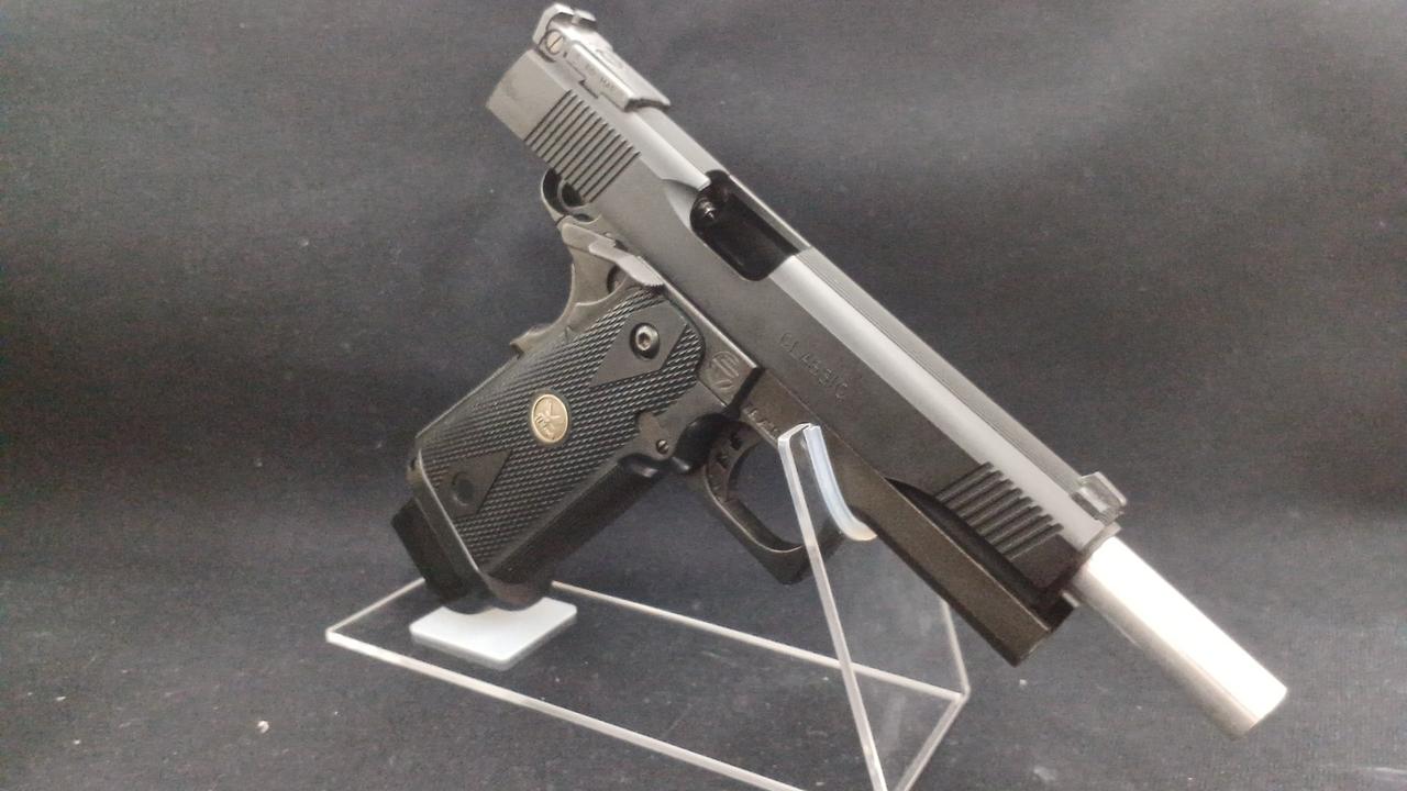 A◎　ウエスタンアームズ　樹脂製　モデルガン　ジェームズボンド　007　180 M1911シリーズ タクティカルモデル 【WESTERN ARMS】