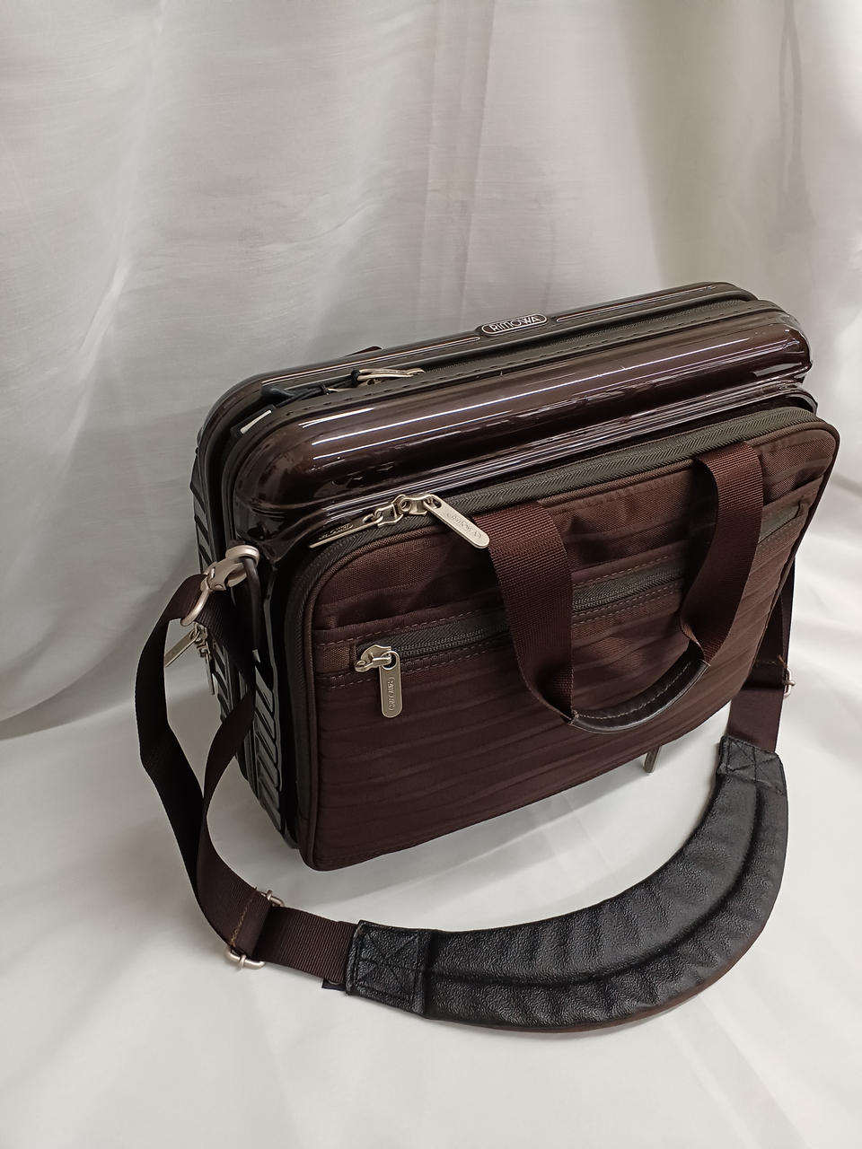 美品　リモワ サルサ デラックス ハイブリッド 2way ビジネスバッグ グレー RIMOWA|サルサ デラックス ハイブリッド|【ハードオフ公式通販】オフ