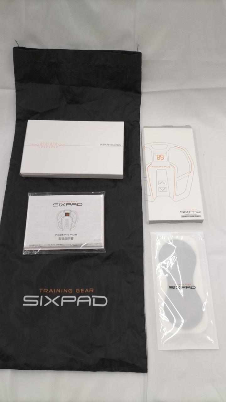 SIXPAD フットフィットプラス 純正ジェルシート付き SIXPAD foot fit plus 新品ジェル付 【SET】SIXPAD/Foot Fit Plus