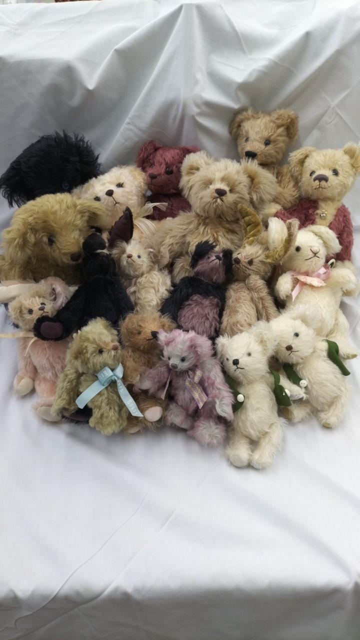 不明 型番：大小ベア・ウサギ・イヌなど ぬいぐるみ18体セット 27,170円