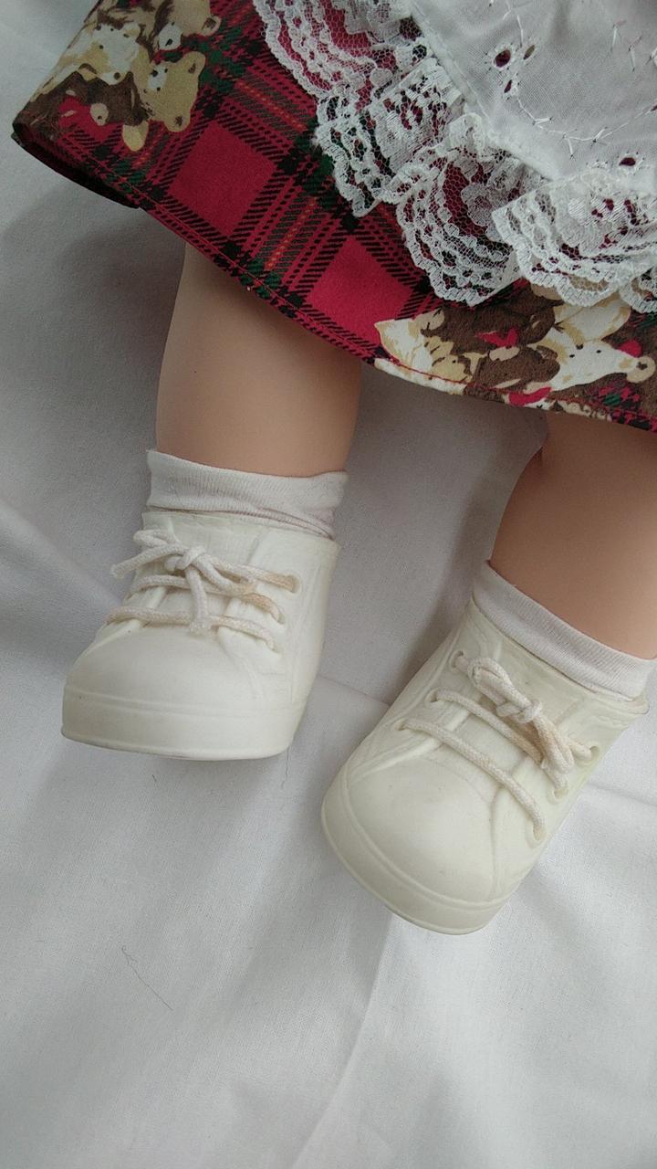 靴にシミあります