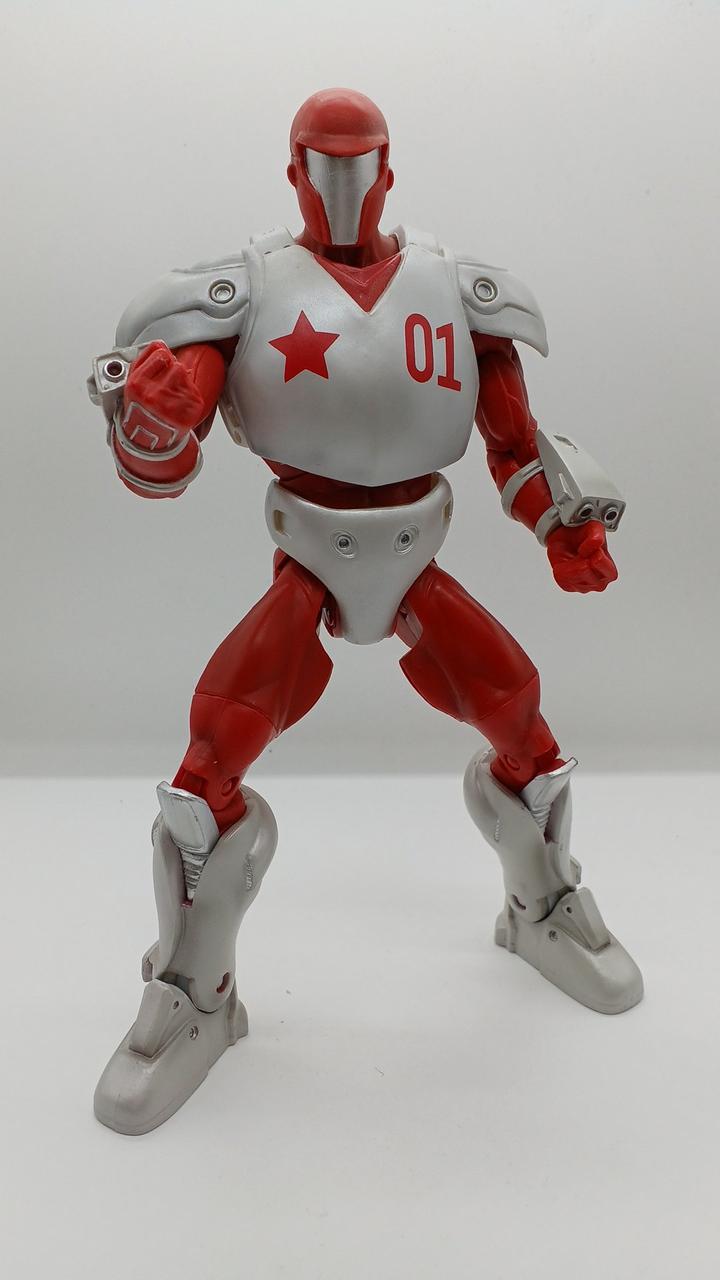 腕、足、頭の各関節が可動します。