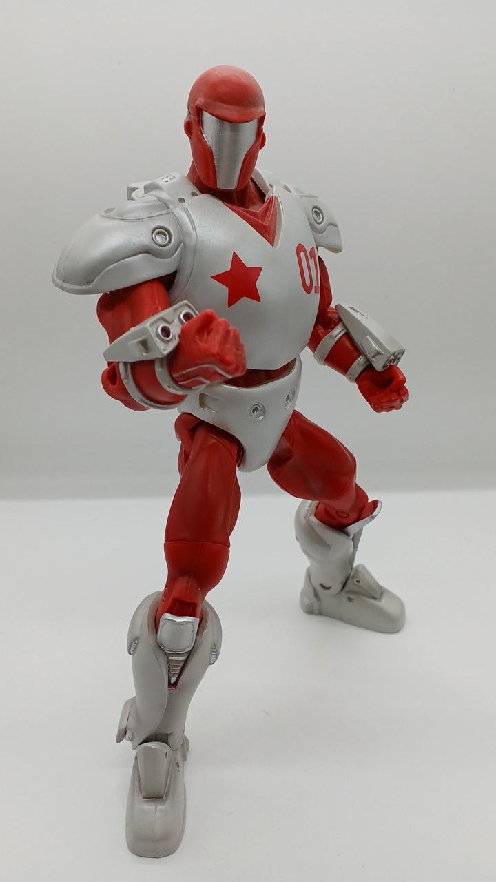 腕、足、頭の各関節が可動します。