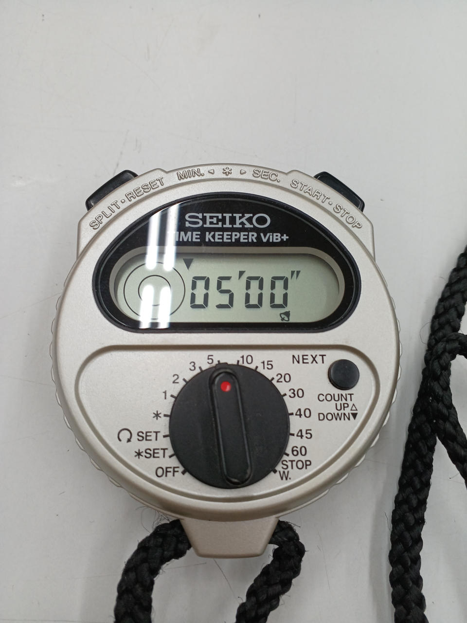 レトロなストップウォッチ。