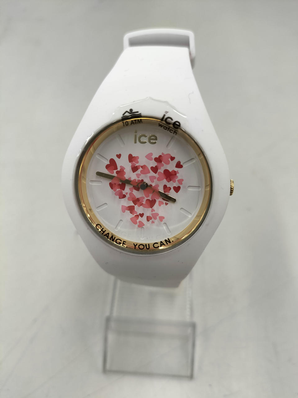 25/7電池交換済。秒針がハートです。