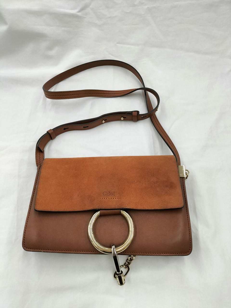 スエード少々汚れあり。メッキはがれあり