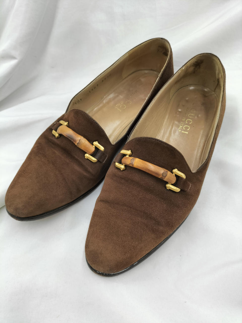 GUCCI バンブーライン　スウェード 楽天市場】【中古】【セール中】グッチ バンブー ライン 2WAY