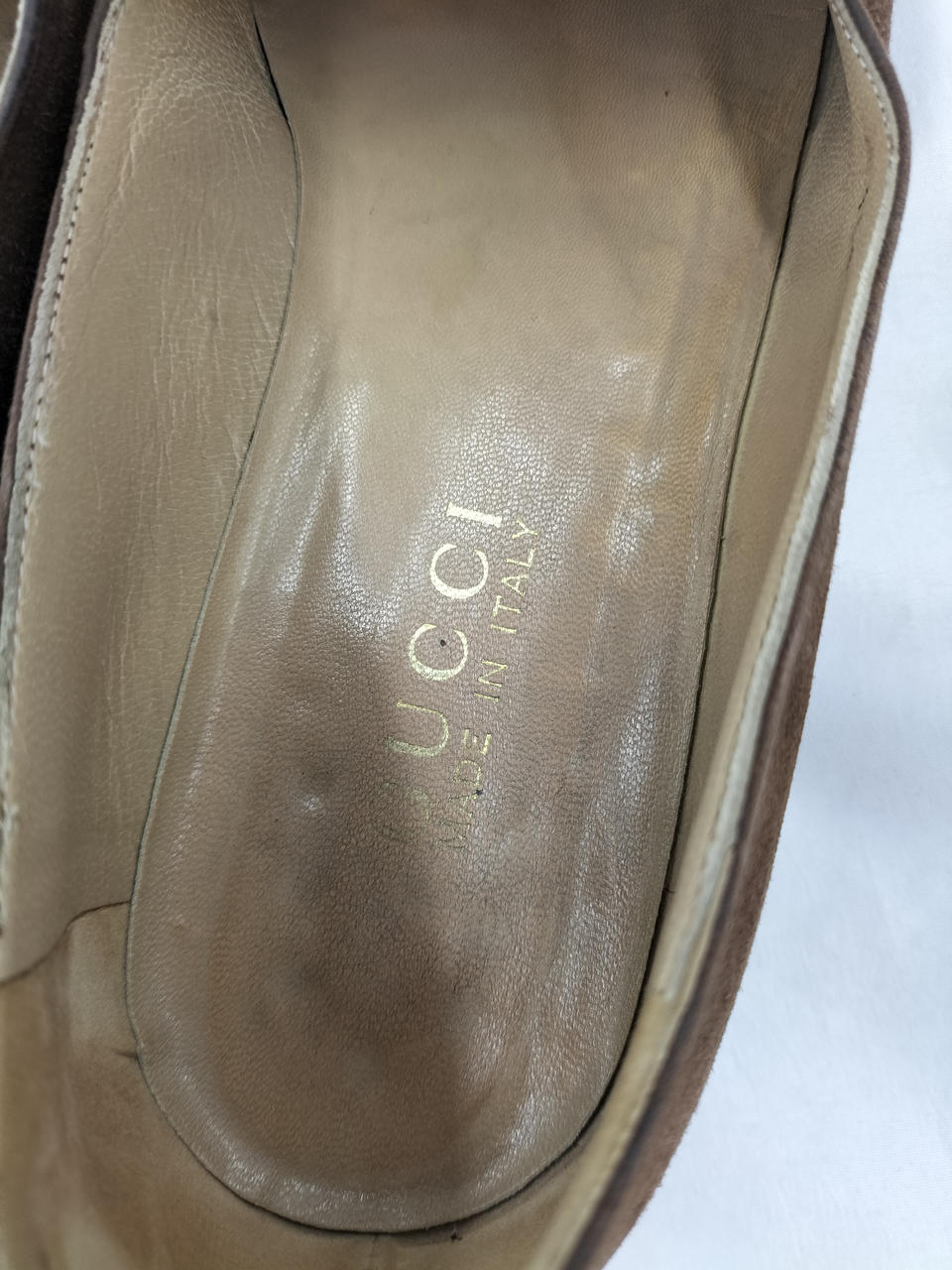 GUCCI バンブーライン　スウェード 楽天市場】【中古】【セール中】グッチ バンブー ライン 2WAY