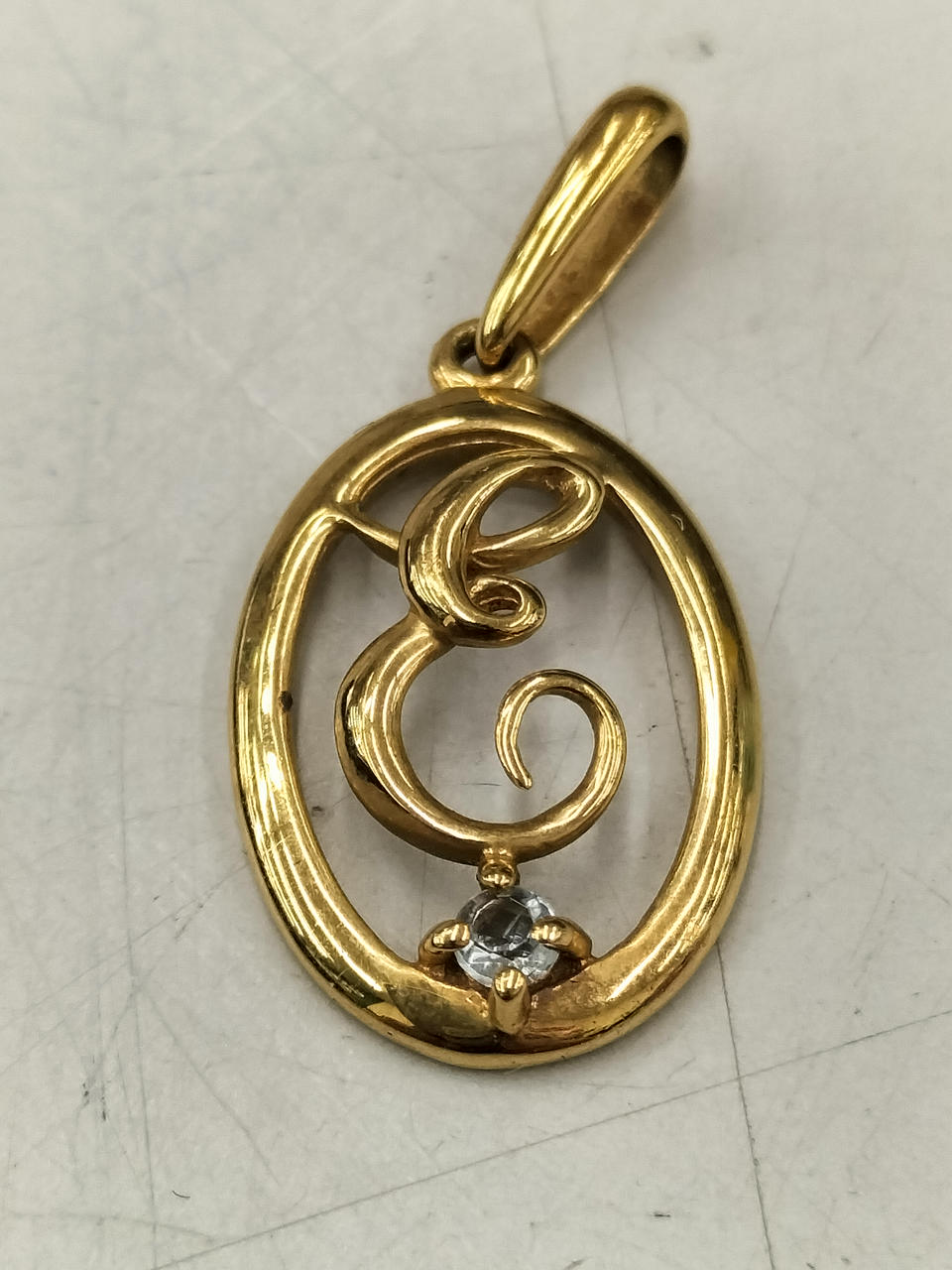 K18　総1.2g　1.5×1.0cm