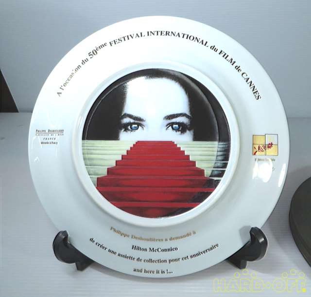 映画100年記念カンヌ国際映画祭晩餐会　お皿セット 映画100周年 カンヌ映画祭 記念プレートセット