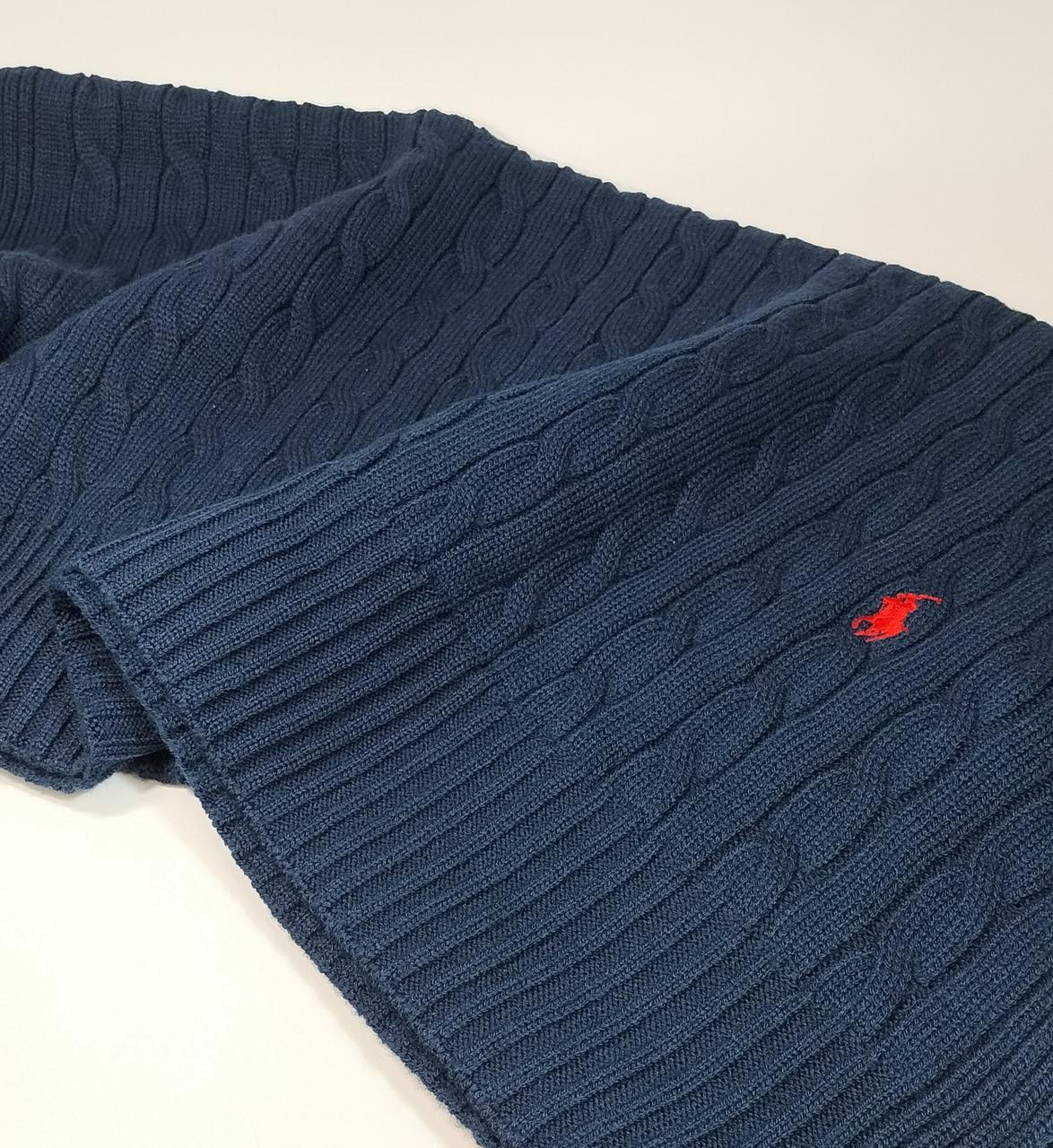 ラルフローレン(RALPH LAUREN)|【未使用/タグ付き】ラルフローレン ケーブルニット  ひざ掛け|HARDOFFオフモール（オフモ）|2032390000111551