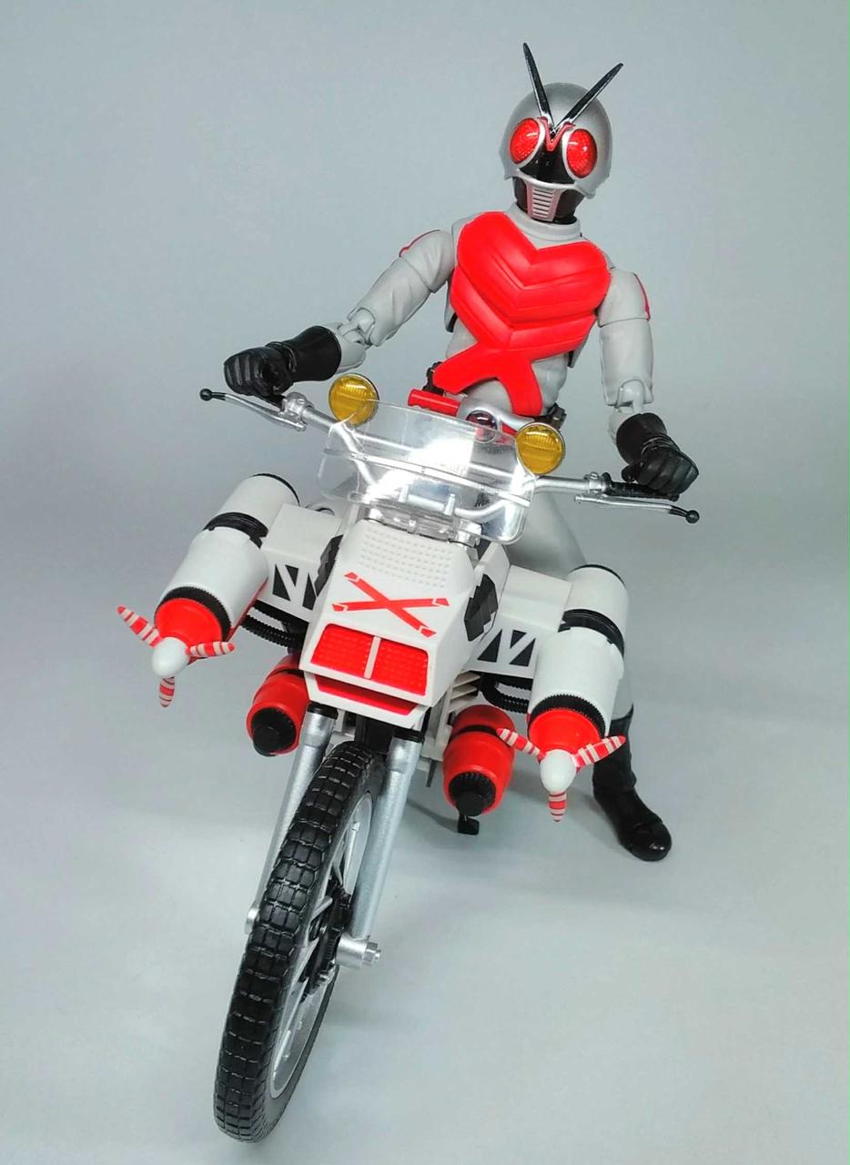 い*ち様 【美品】S.H.フィギュアーツ 仮面ライダーX & クルーザー レビュー】 バンダイ 魂ウェブ商店 S.H.Figuarts 仮面ライダーX