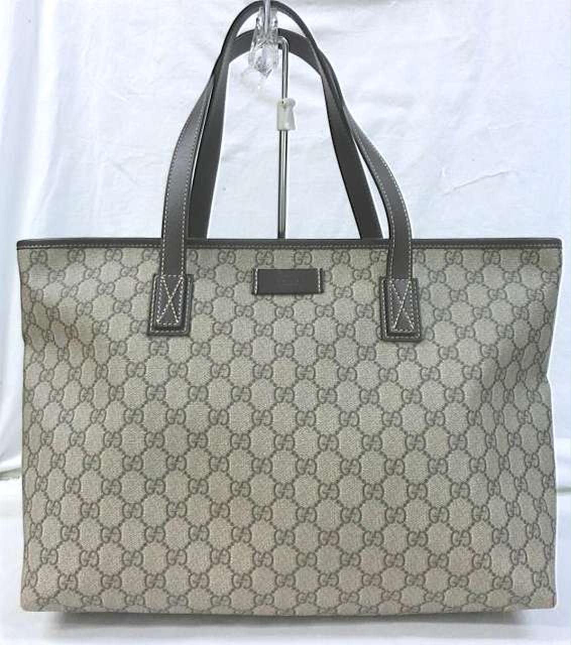 GUCCI　グッチ GGスプリーム トートバッグ トートバッグ GUCCI グッチ バッグ GGスプリーム トートバッグ コーティング