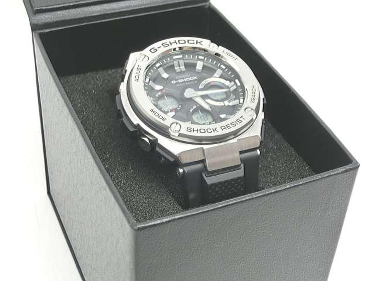 未使用品カシオ GST-W110-1AJF G-SHOCK 楽天市場】G-SHOCK G-STEEL Gショック 電波 ソーラー GST-W110