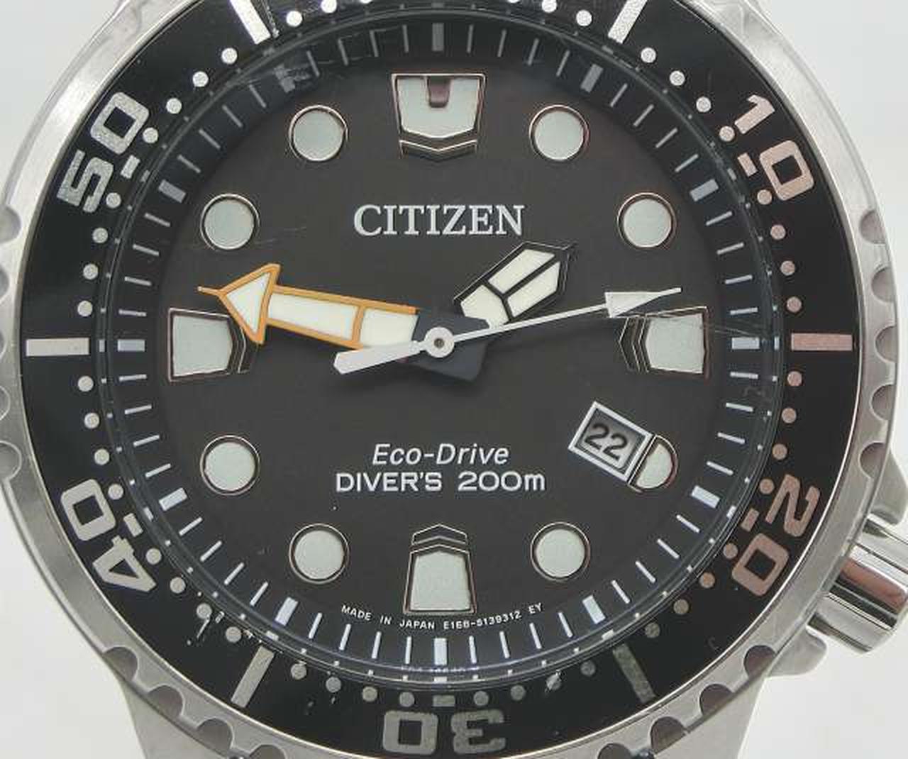 ガラスにキズ（15分の位置）