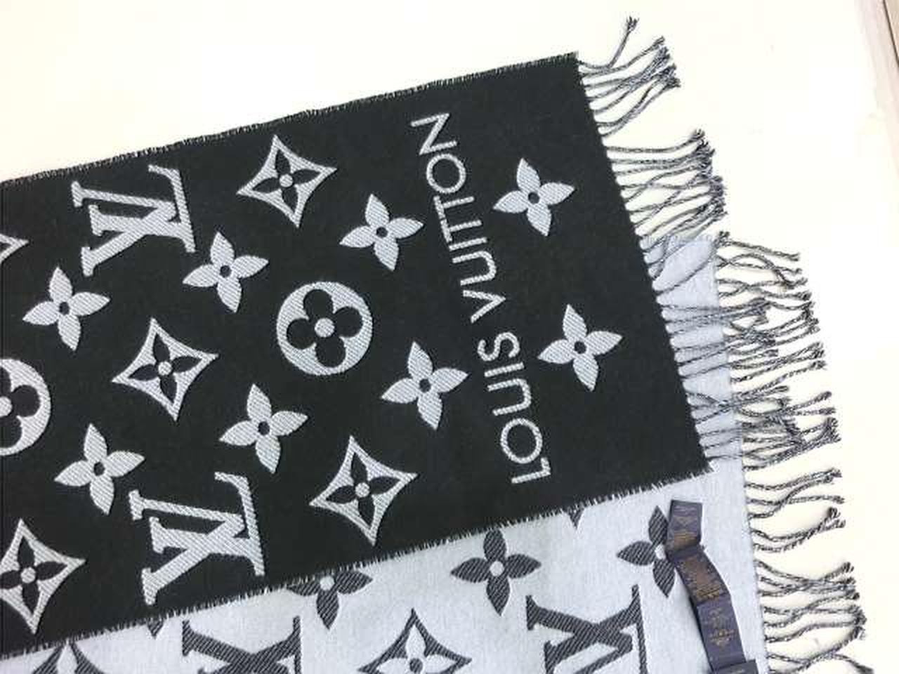 ルイヴィトン(LOUIS VUITTON)|マフラー エシャルプ シンプリーLV