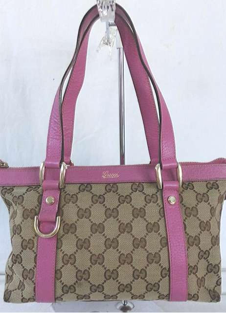 GUCCI 型番：ハンドバッグ　141471 GGキャンバス ハンドバッグ　141471