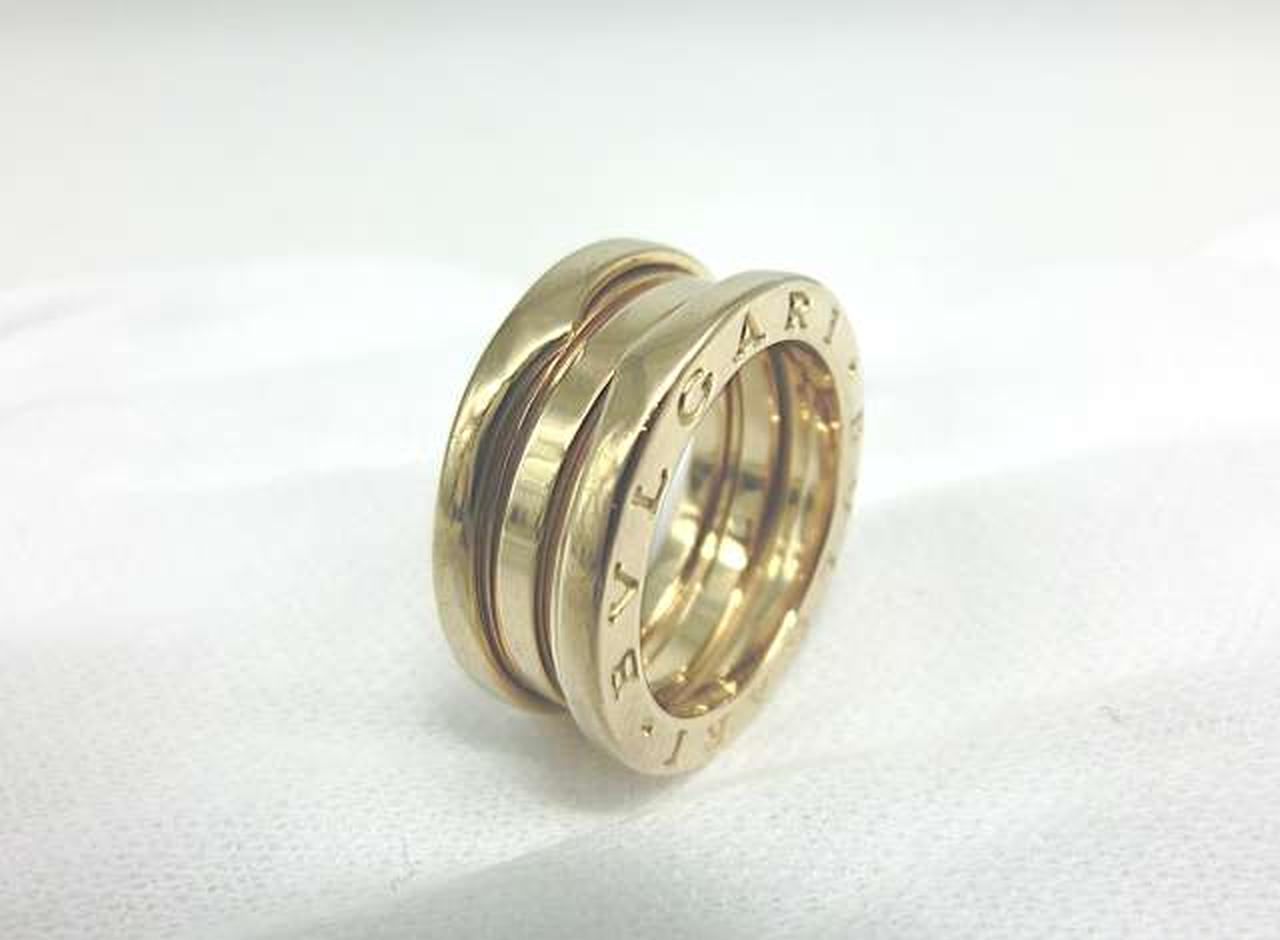 BVLGARI 型番：ビー・ゼロワン リング K18   11.6G ビー・ゼロワン リング　K18  11.6G　#11.5 220,000円