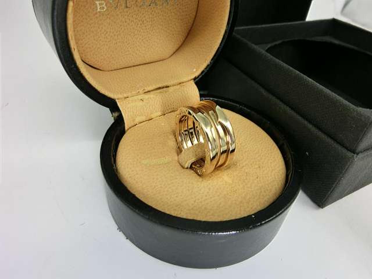ブルガリ(BVLGARI)|ビー・ゼロワン リング K18 11.6G #11.5