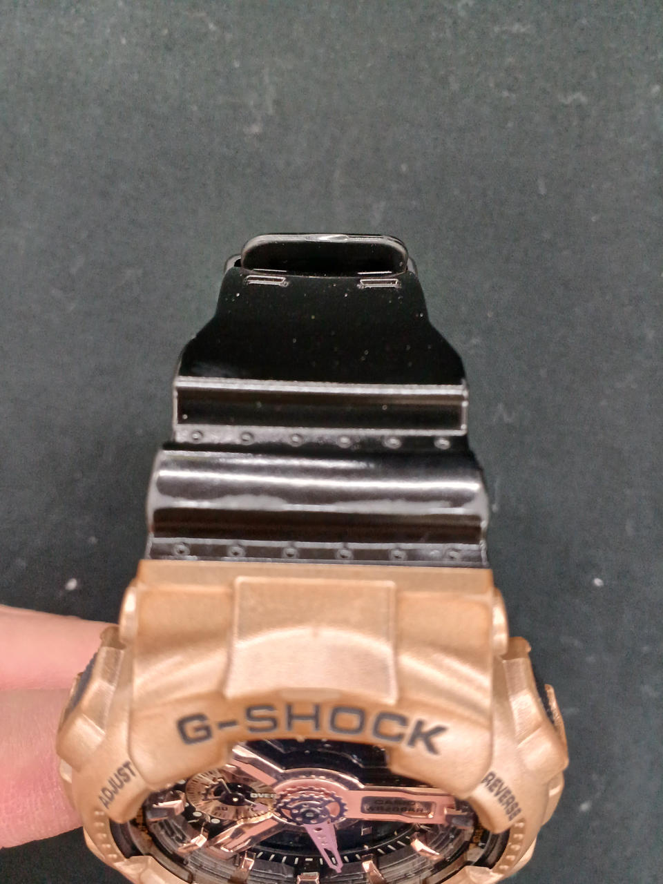 塗装が薄くなっています