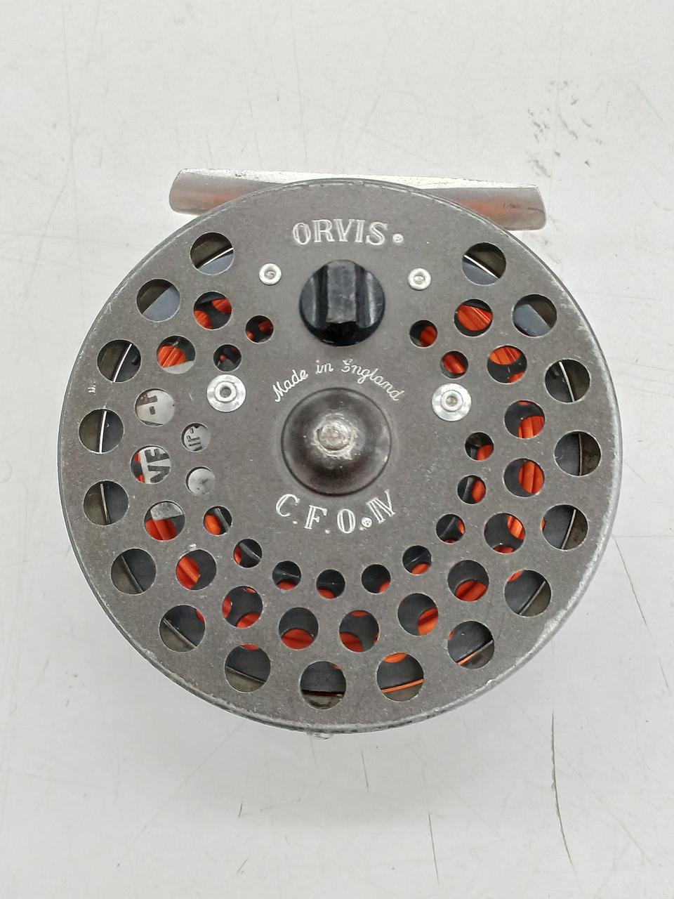 ORVIS C.F.O. フライリール イングランド製 ビンテージ Orvis CFO III Screw Back Early Vintage Fly Reel With Case