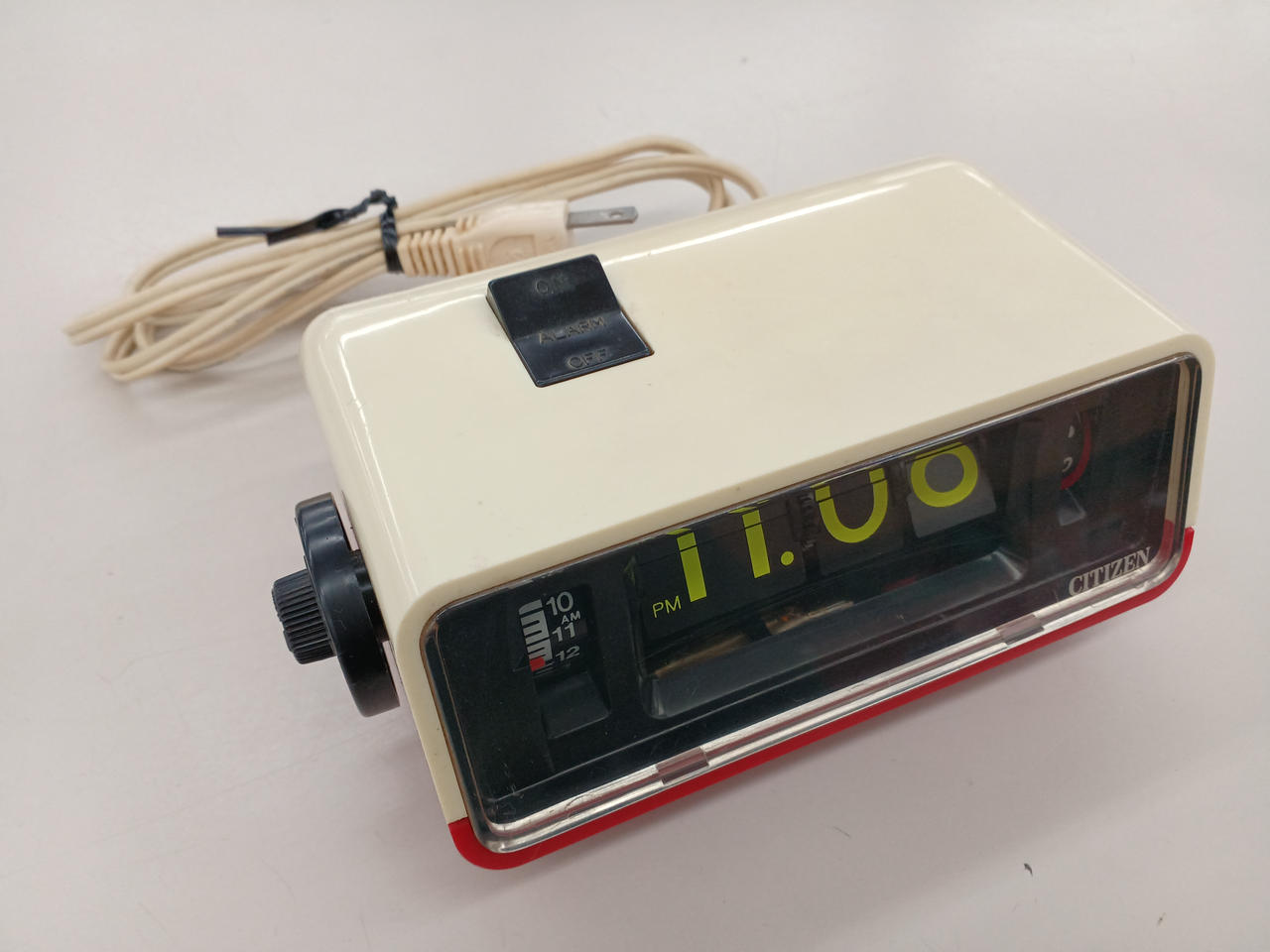 【メンテ済み・動作正常】レア品 CITIZENパタパタ時計 ネオカラー001 メンテ済み・動作正常】レア品 CITIZENパタパタ時計 ネオカラー