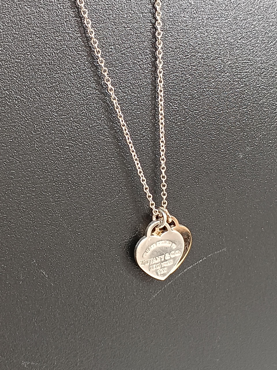 TIFFANY&CO.|リターントゥティファニー ダブルハート ネックレス