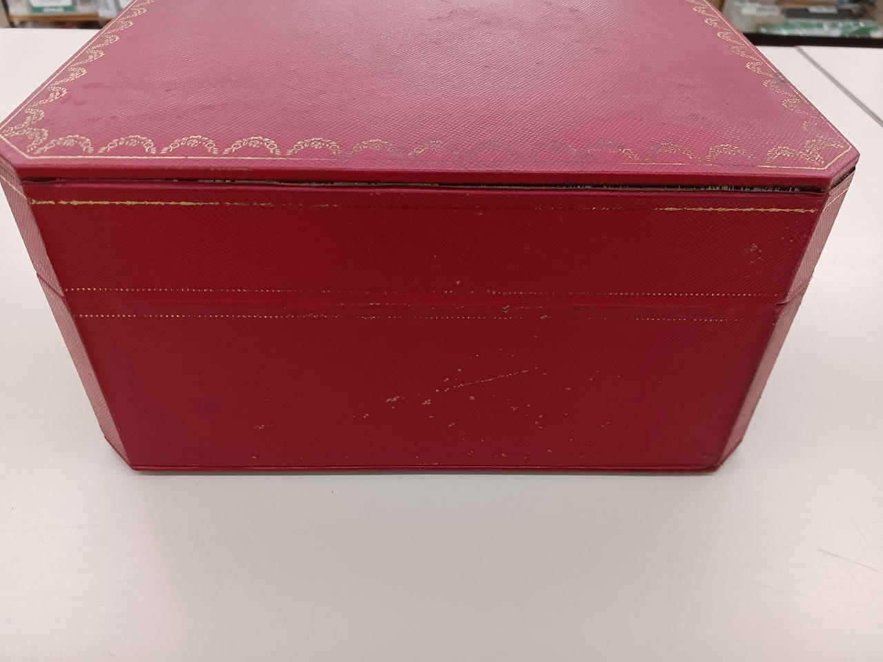 Cartier 時計ボックス Cartier カルティエ カーフレザー ウォッチケース 時計ケース