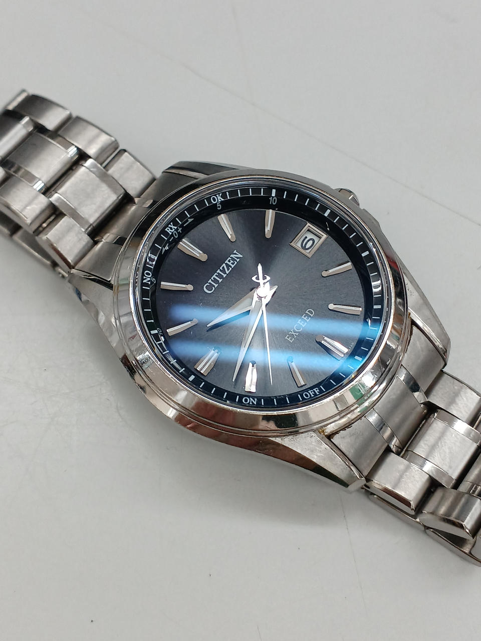シチズン ジャンク時計。 中古・古着通販】CITIZEN (シチズン) 腕時計 ブラック｜ブランド・古着
