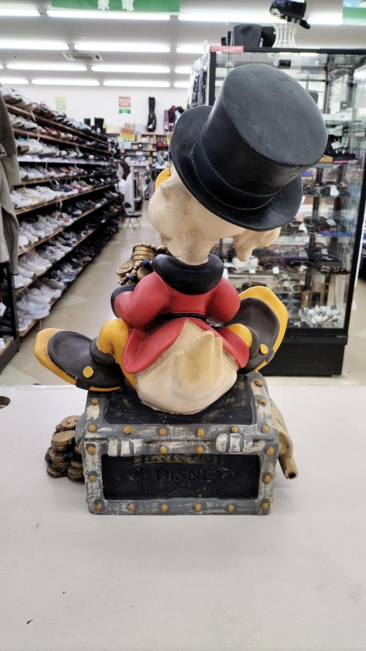 スクルージマクダック 置物 ディズニー アンティーク レトロ