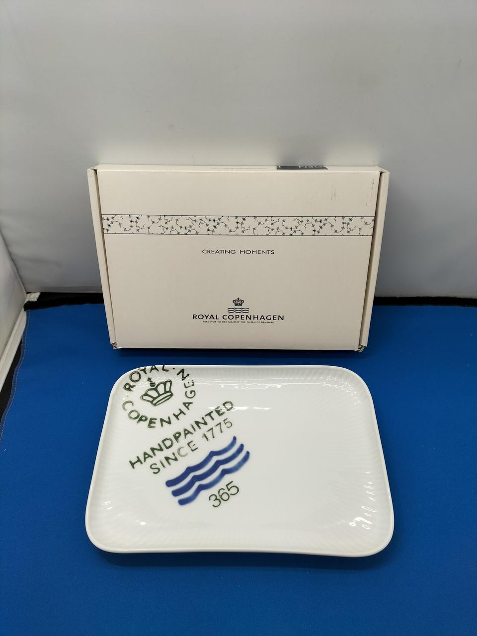 ロイヤルコペンハーゲン スクエアプレート4枚 ROYAL COPENHAGEN (ロイヤル・コペンハーゲン) スクエアプレート