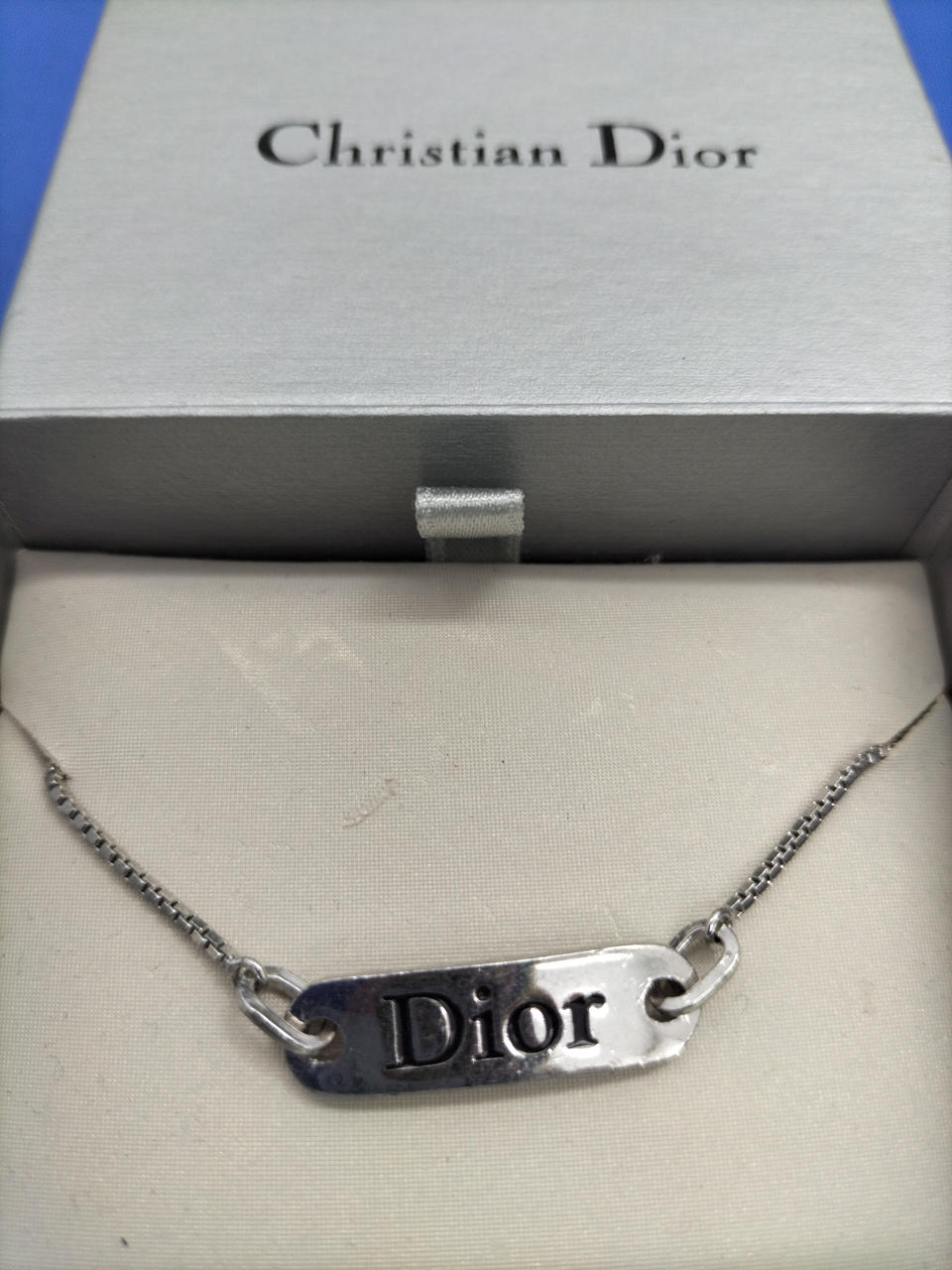Christian Dior ロゴプレートブレスレット クリスチャン ディオール(CHRISTIAN DIOR)|ロゴプレート