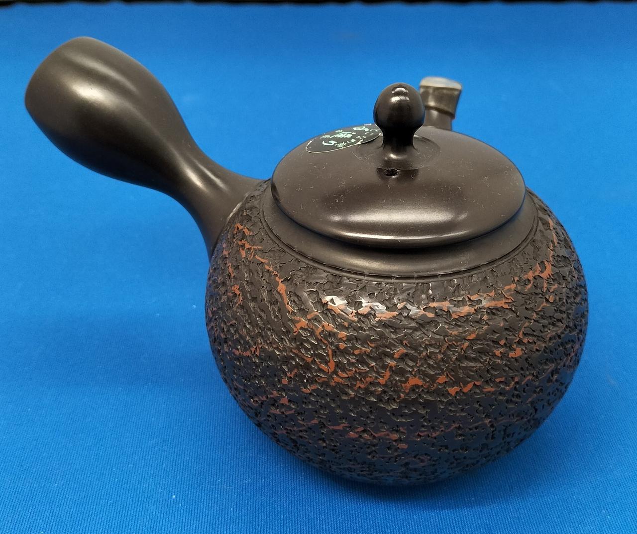 萬古焼 松風窯 小さな急須 茶注 Yahoo!オークション - 【真作】 万古焼