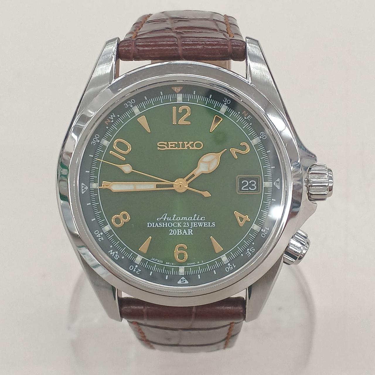 セイコー アルピニスト 4S15-6000 不動品 SEIKO アルピニスト 4S15 ジャンク品 セイコー アルピニスト 4S15 6000