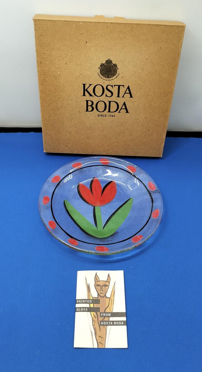 コスタボダ　ハンドペイント　ガラス皿 Glass plate collection.通販ならコスタボダ公式通販