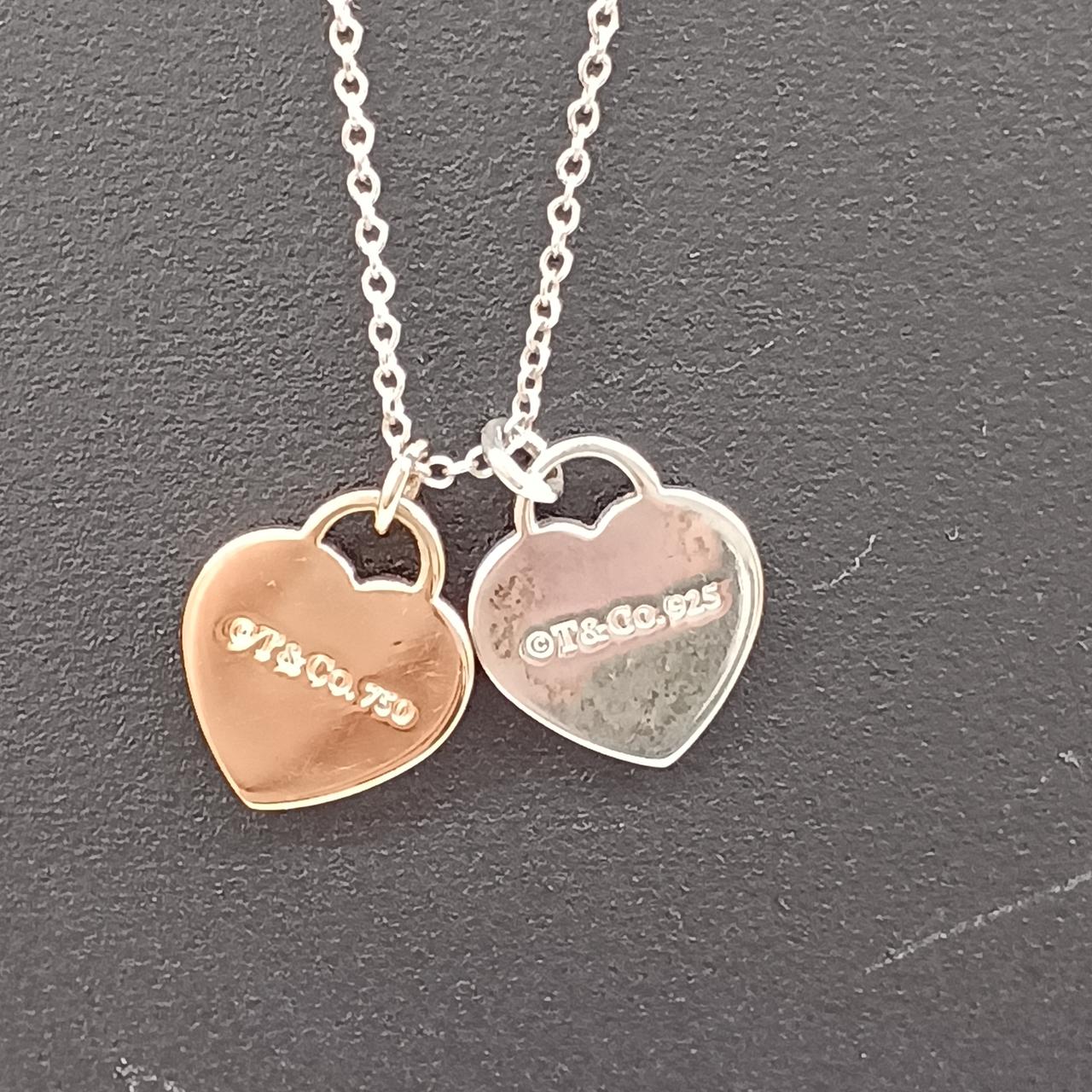 TIFFANY&CO.|リターントゥティファニー ダブルハート ネックレス