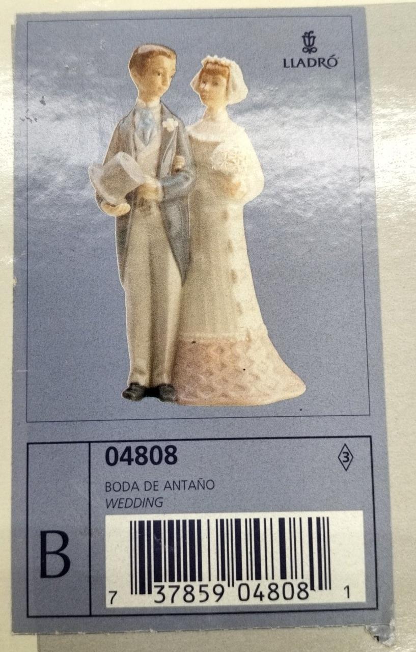 美品！！　リヤドロ　4808　ウェディング　LLADRO Lladro 4808 WEDDING Pricing and Reference Guide