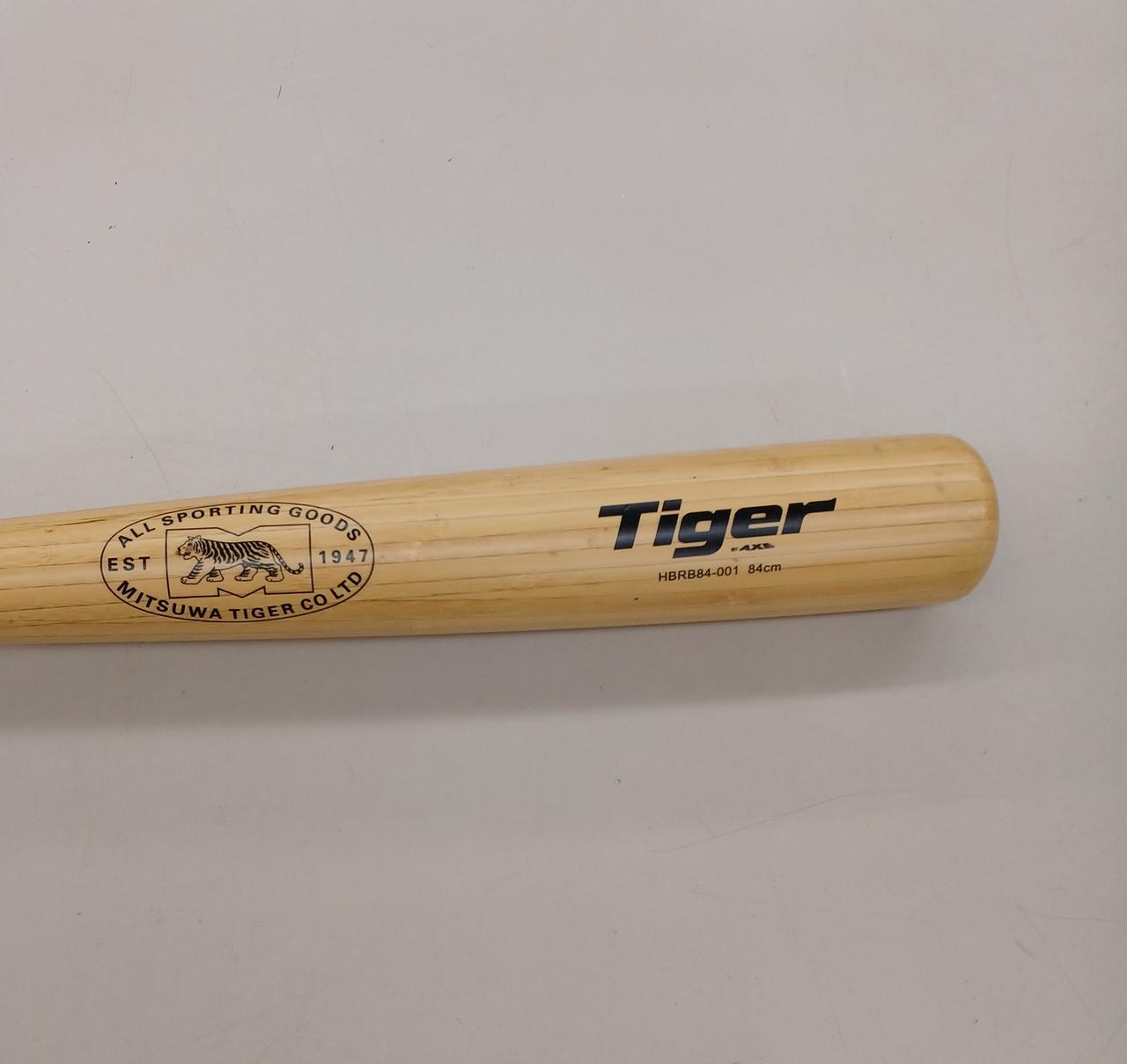 ミツワタイガー 硬式 バット 木製 バンブー 84cm ミツワタイガー 硬式