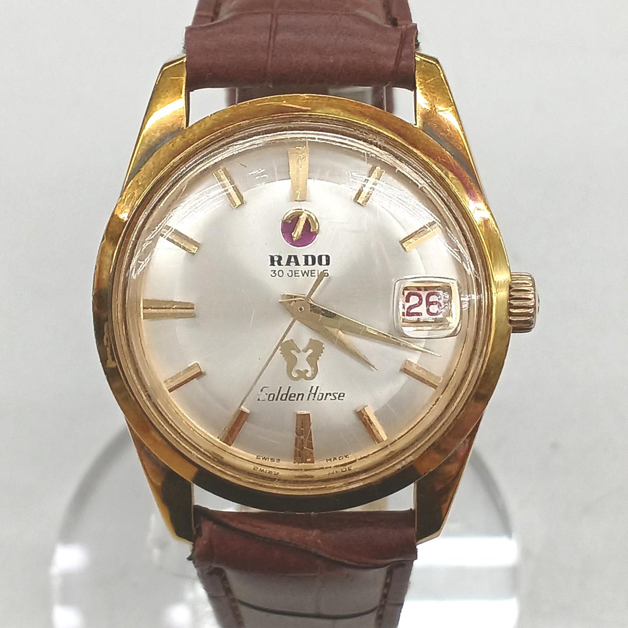 【RADO】稼働品　ゴールデンホース　本体のみ RADO】稼働品 ゴールデンホース 本体のみ RADO|ラドー 自動巻き