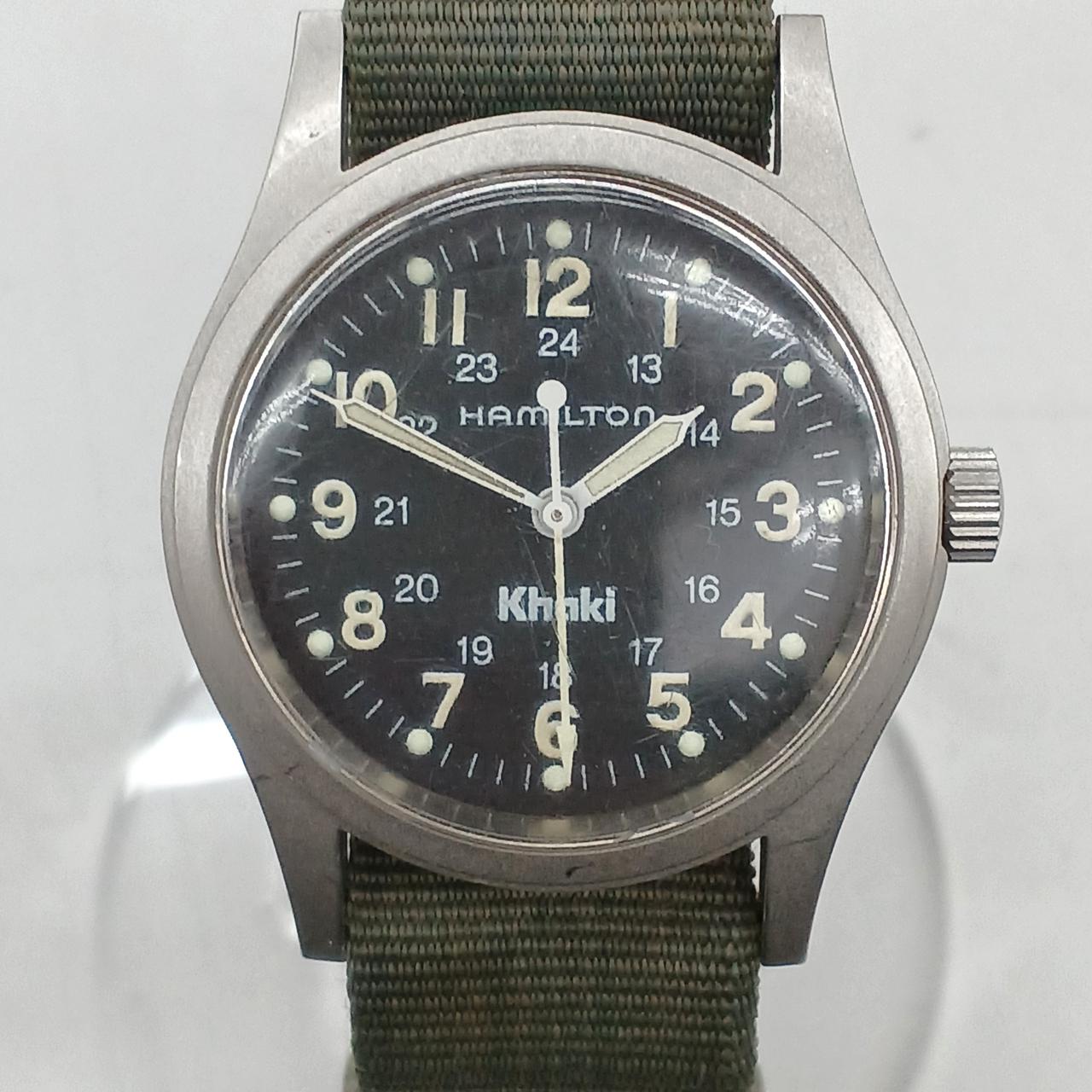 HAMILTON|ハミルトン カーキ 手巻き 稼働品 本体のみ|【ハードオフ公式