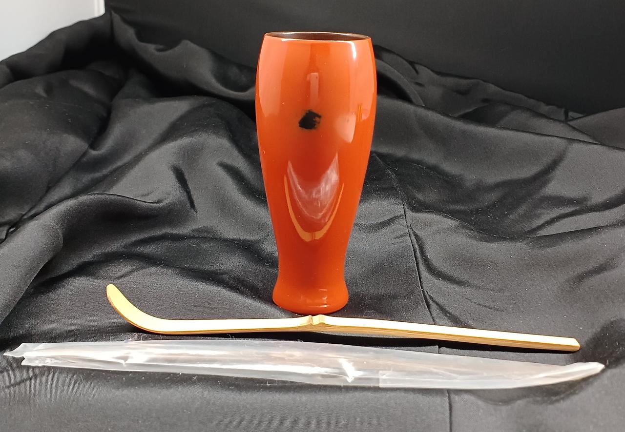 茶筅筒
高さ約10.5cm