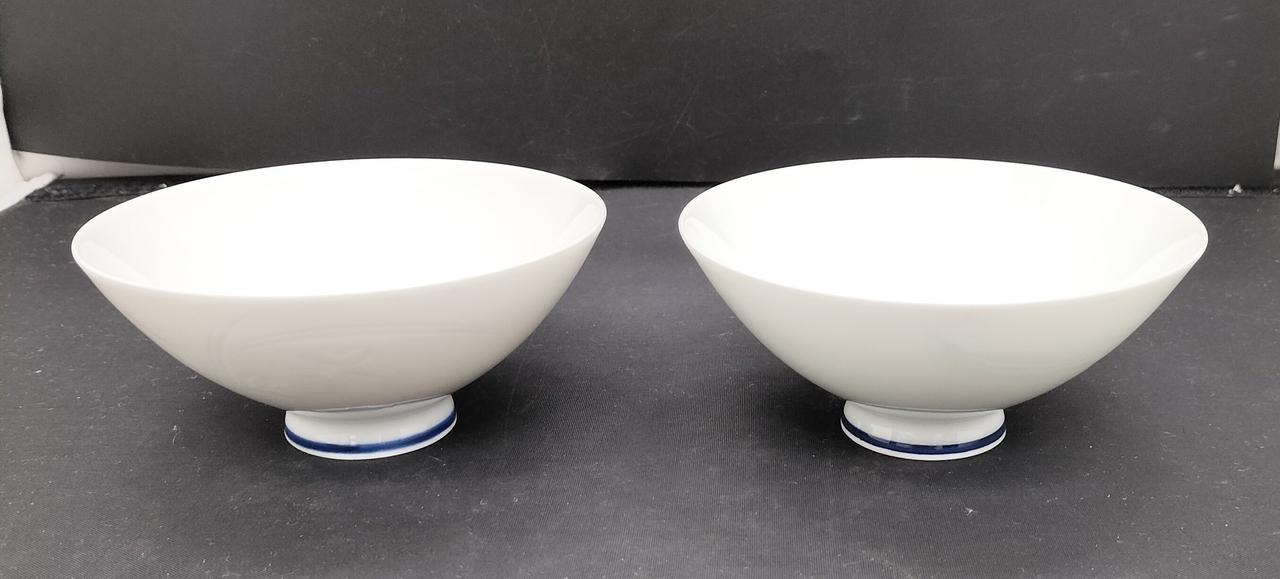 線無し茶碗　2客