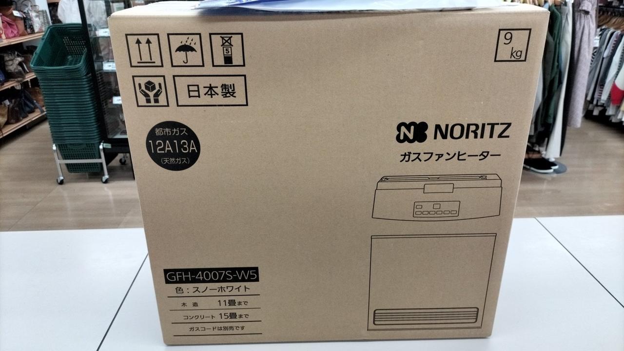 ノーリツ GFH-4007S W5 ガスファンヒーター NORITZ|ガスファンヒーター 
