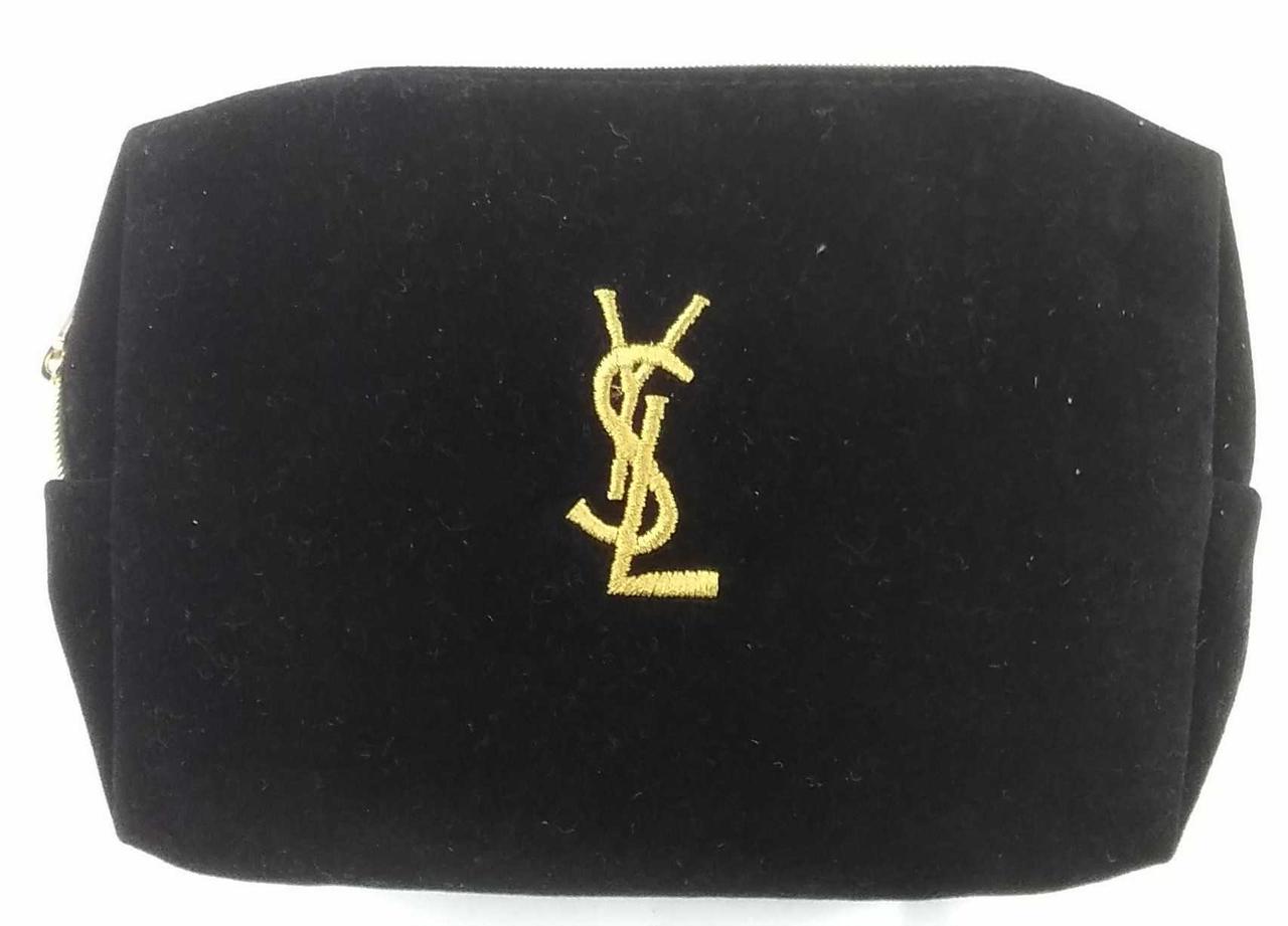 ysl ポーチ モノグラム・サンローラン ポーチ（ブラック／キルティング
