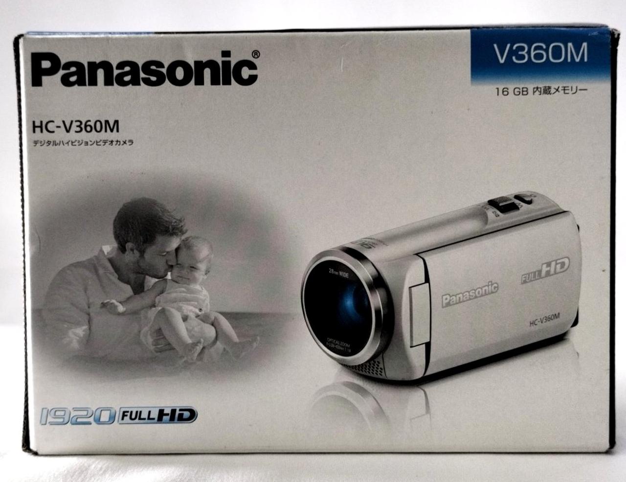 Panasonic HC-V360M ビデオカメラ
