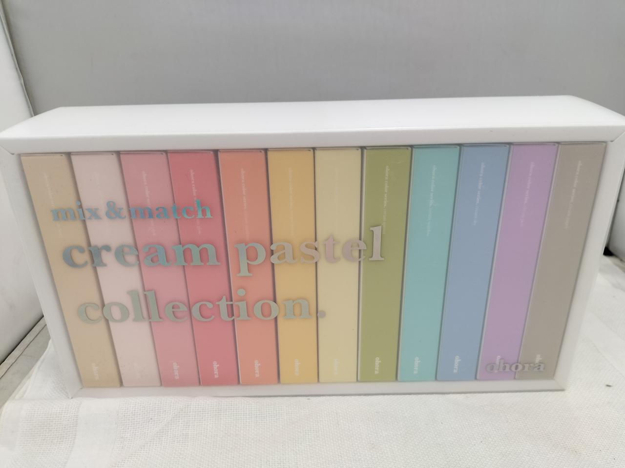 ohora cream pastel collection 12個セット ohora cream pastel collection 12個セット