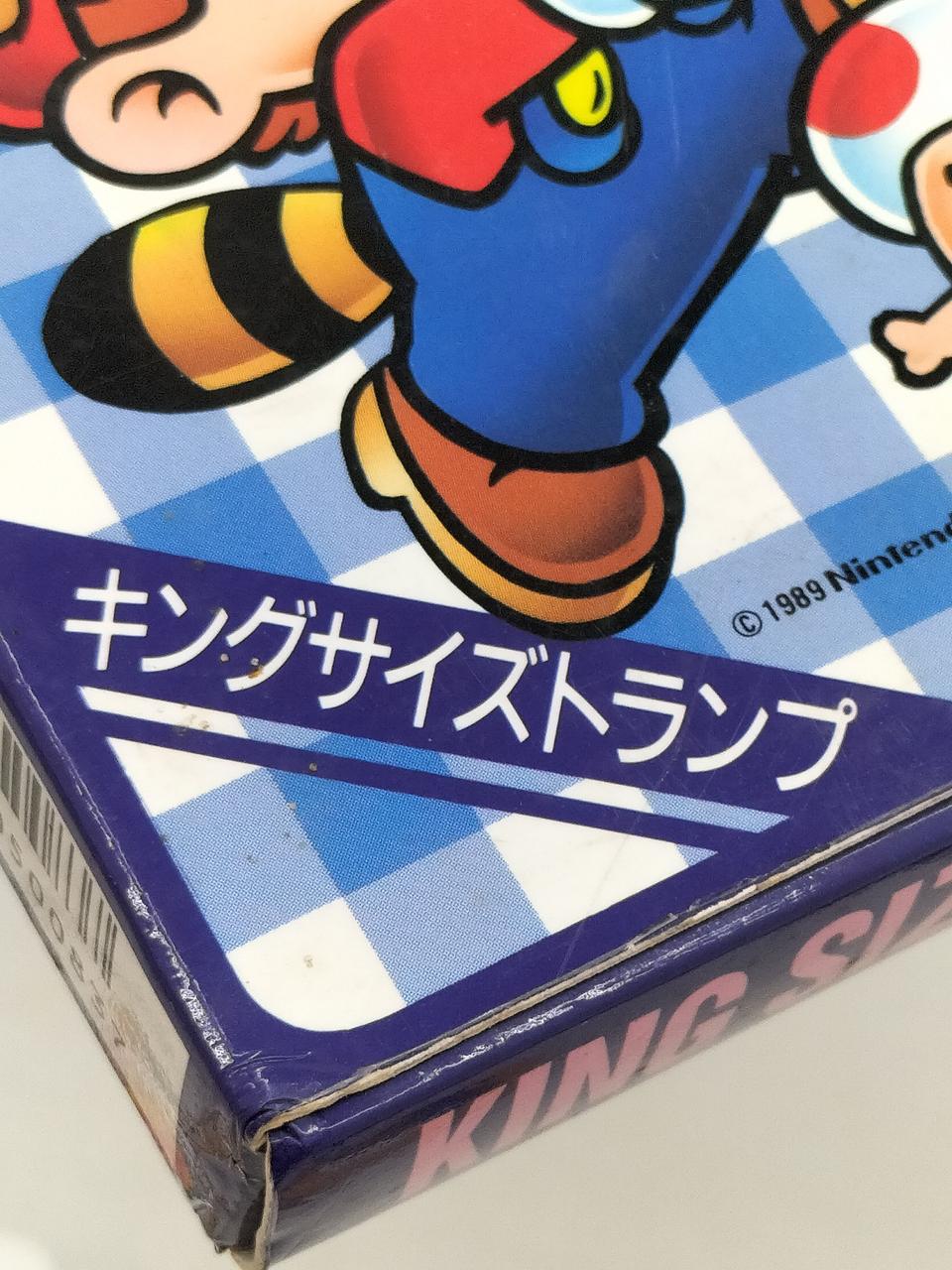 【レア】 スーパーマリオ ブラザーズ キングサイズ トランプ タヌキマリオ 中古 スーパーマリオブラザーズ3 キングサイズトランプ 赤色箱タヌキ
