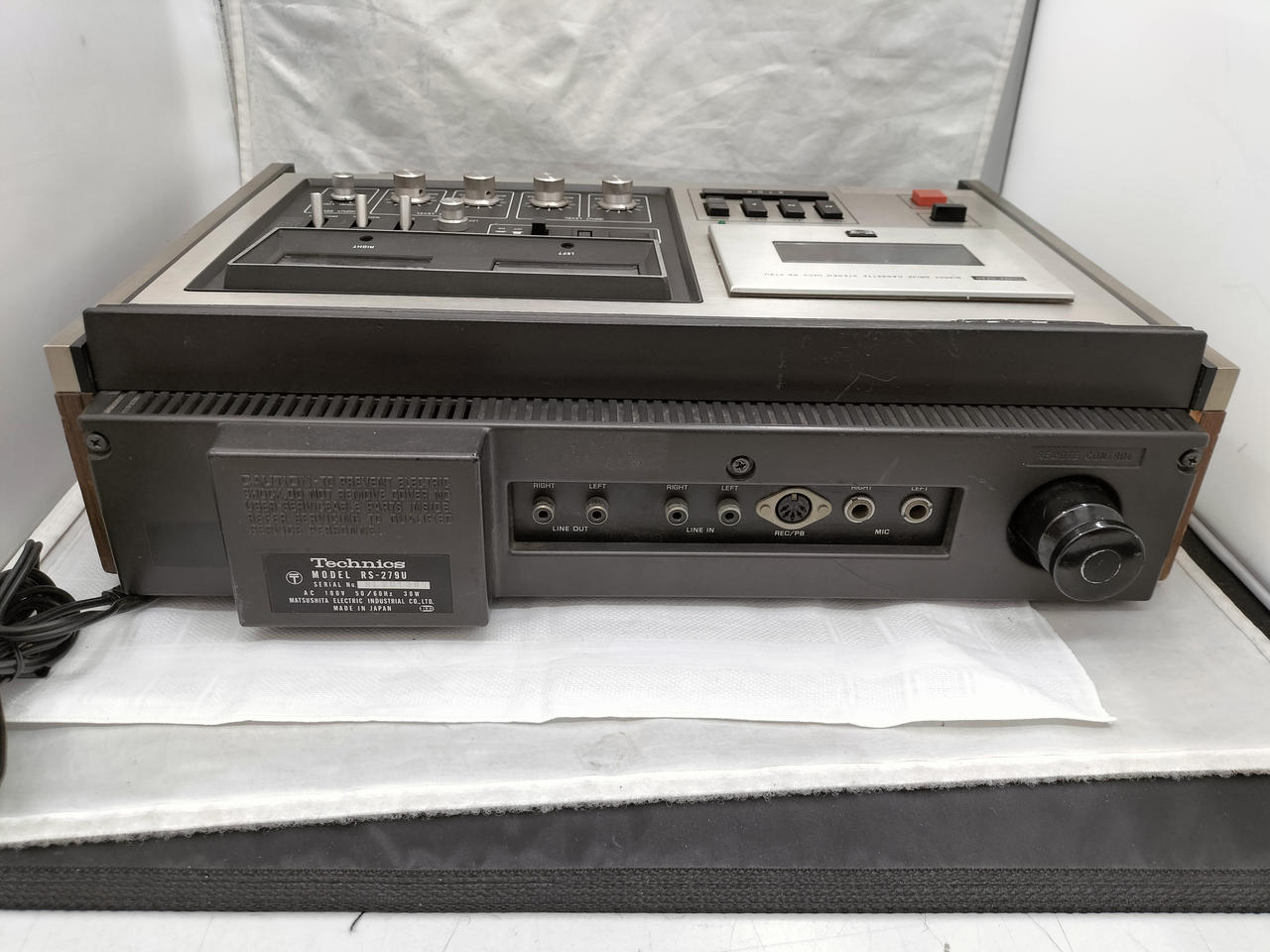 ジャンク Technics テクニクス カセットデッキ RS-276U ジャンク