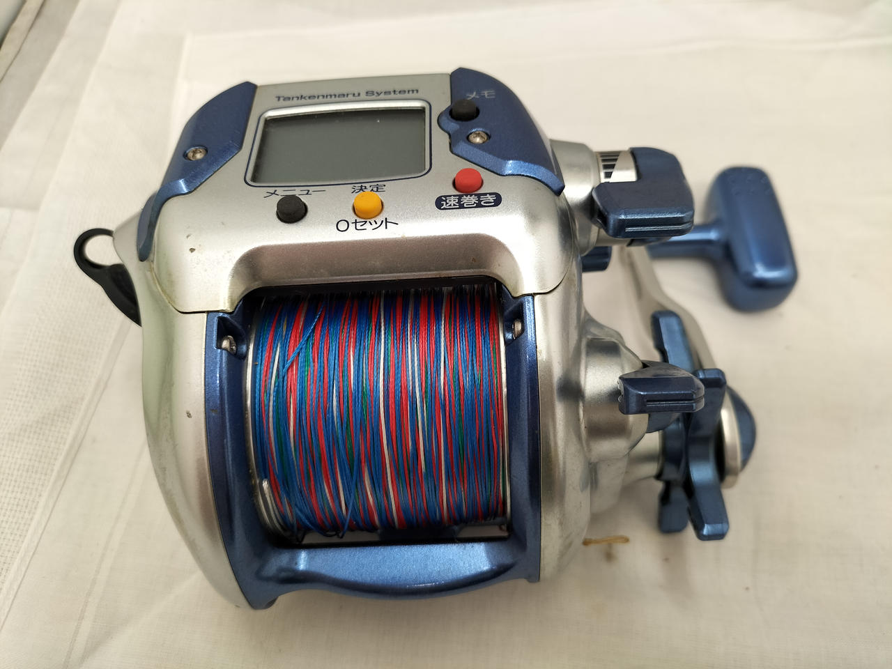 リール SHIMANO 3000H ナチュラム 04'電動丸 3000H A-RB+PEライン5号-300mセット